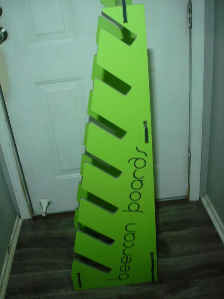 BEERCAN BOARDS LONGBOARD LARGE DISPLAY RACK HOLDS 7
