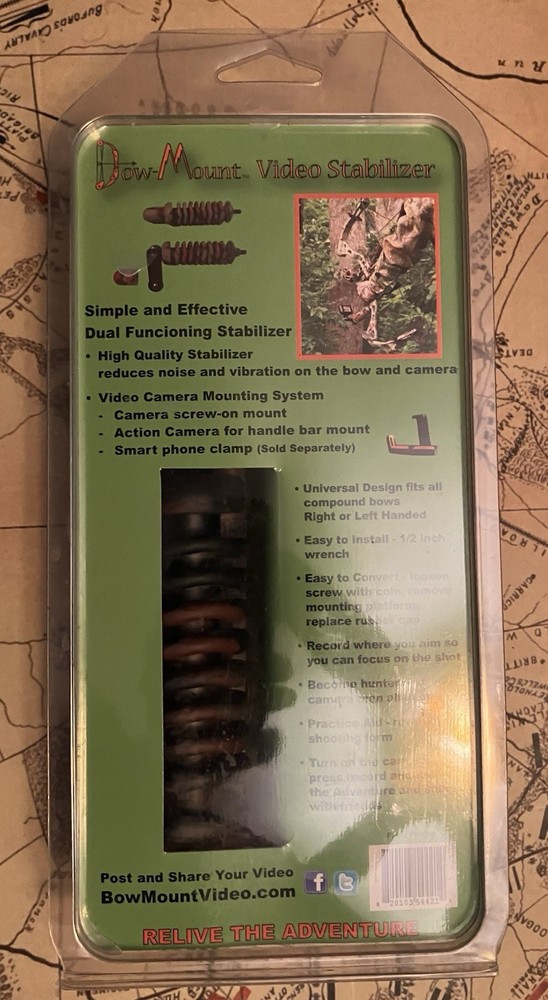 Bow Mount Video Stabilizer - Hunting Gear, Compound Bow