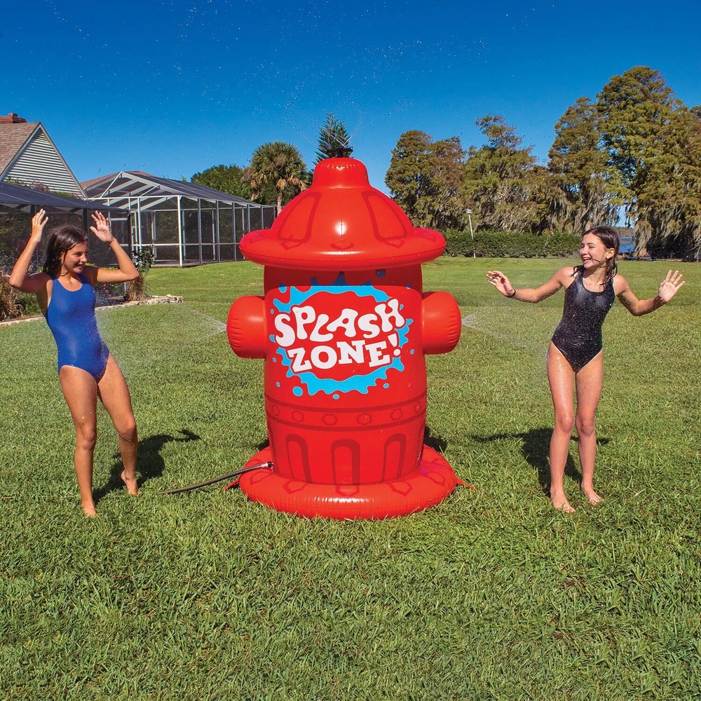 BIGMOUTH GIANT INFLATABLE FIRE HYDRANT SPRINKLER *NEW