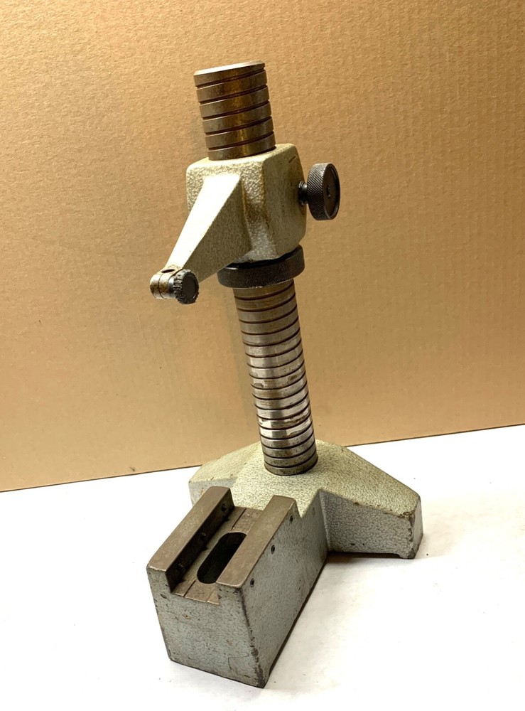 MITUTOYO Hardness Anvil Comparator Stand - 13" Post - 2" Diameter - USED