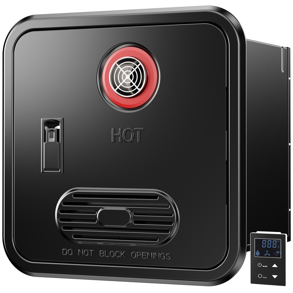 55000BTU 2.9GPM RV Tankless Water Heater On-Demand Instant Hot Water W/ Remote