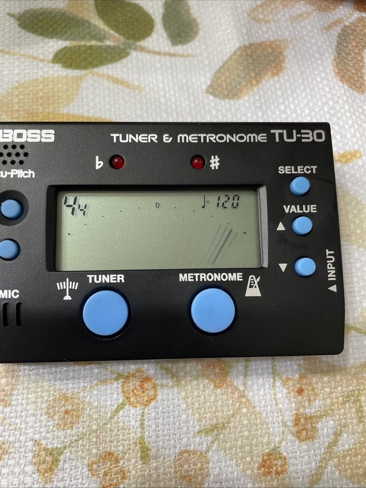 Boss TU-30 Metronome Tuner OPEN BOX