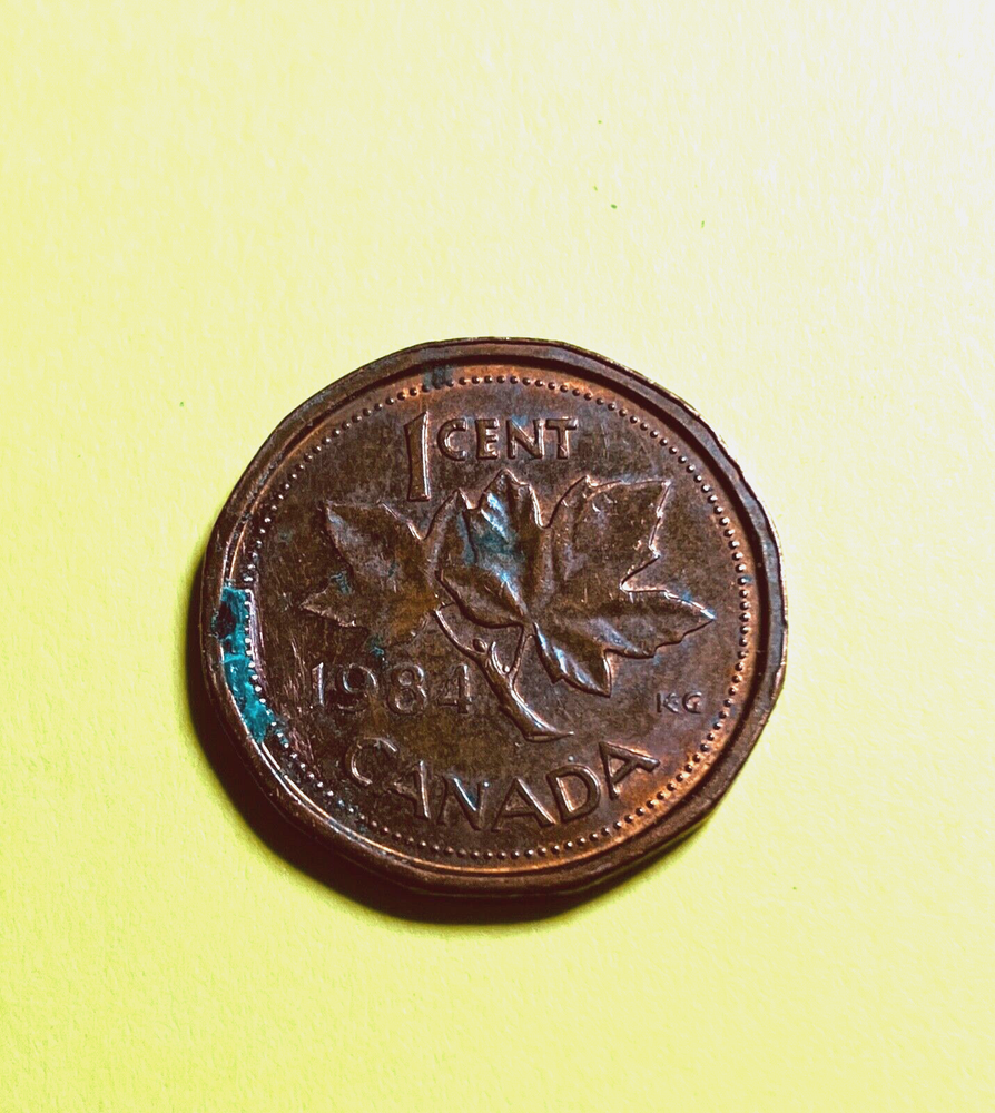 1984 Canada small cent