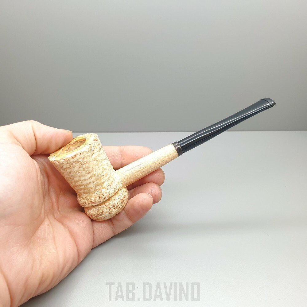 Corn Pipe Great Dane Straight Missouri Meerschaum