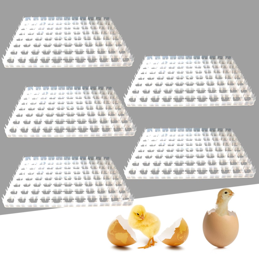 5Pcs 88-Eggs Egg Breeding Tray Tool For Egg Incubator Hatcher Brooder Farm US