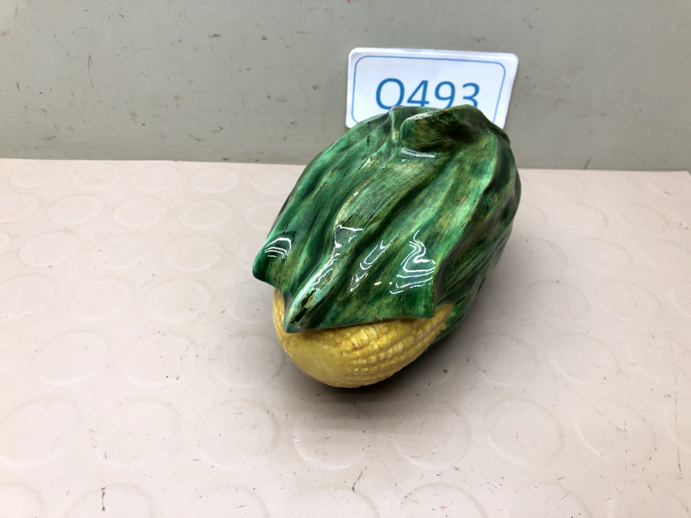 Vintage Ear Of Corn Ceramic Butter or Candy Dish