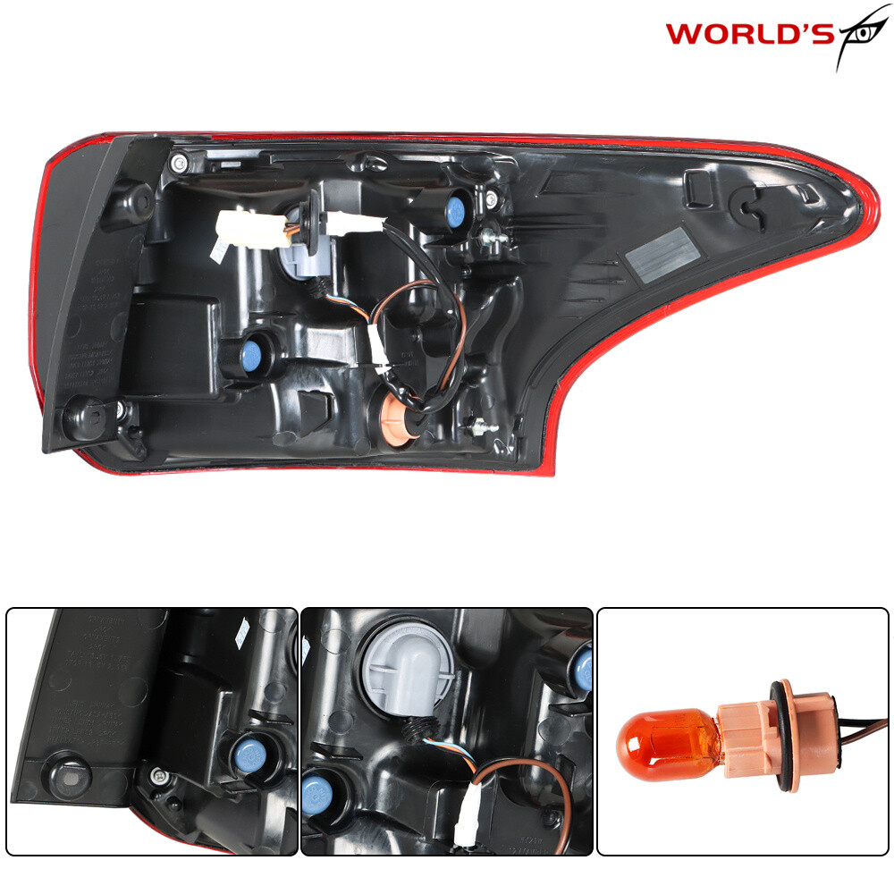 Driver Left Side LED Outer Tail Light Assembly For Mitsubishi Outlander 2016-21