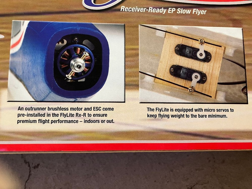 Electrifly Flylite RC Airplane - RxR Version