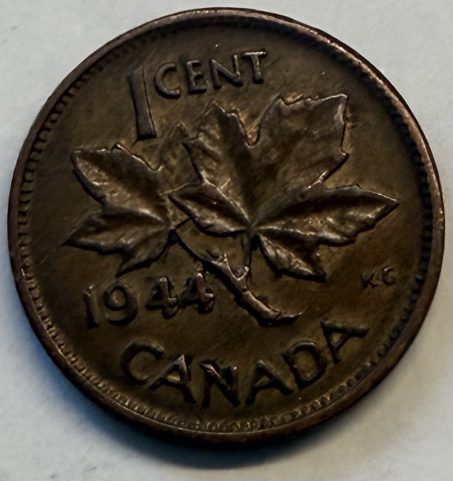 Canada 1944 Cent * Very Good Or Better