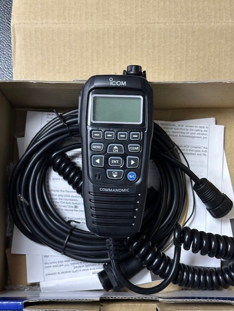 Icom HM195B Command Mic IV Black Second Station