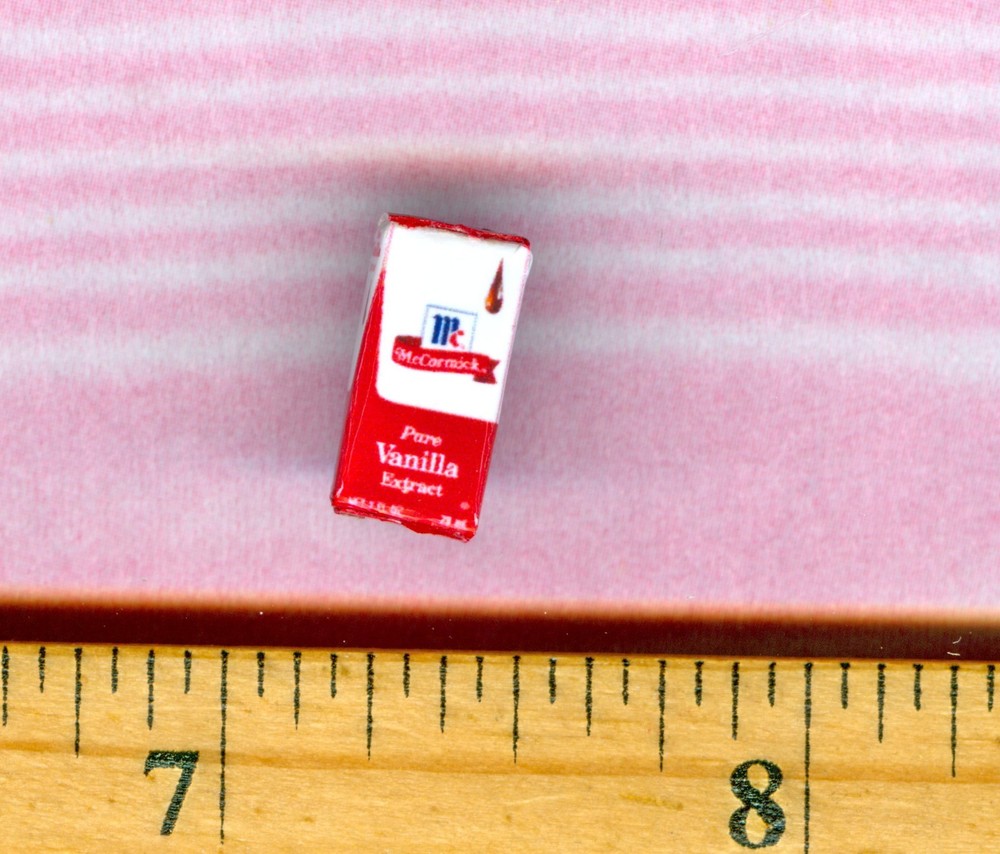 DOLLHOUSE Miniature Size  Vanilla Box