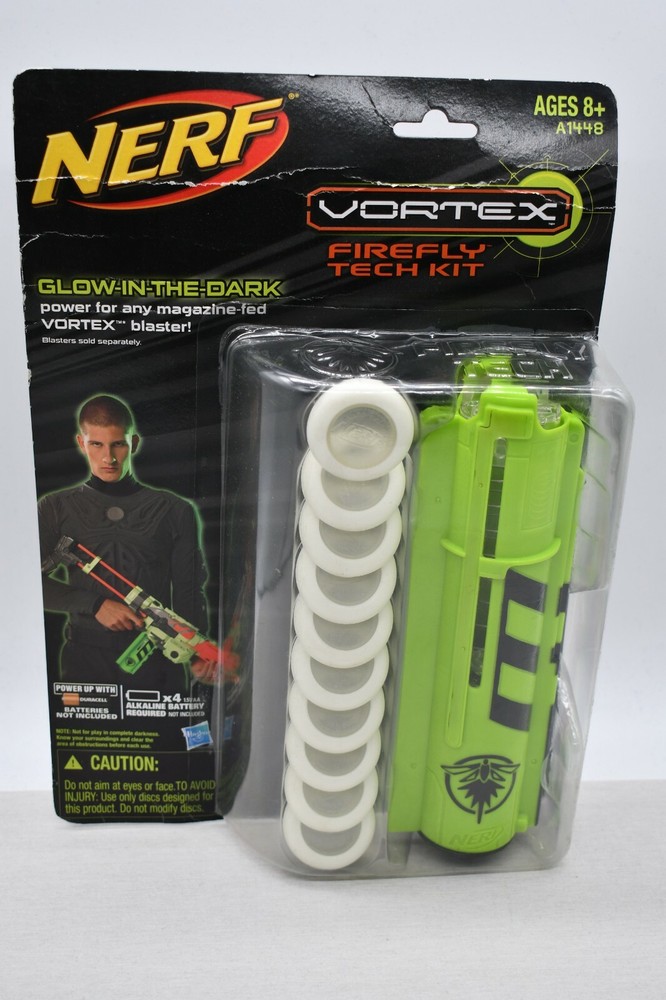 Nerf Vortex Firefly Tech Kit Glow In The Dark 2012