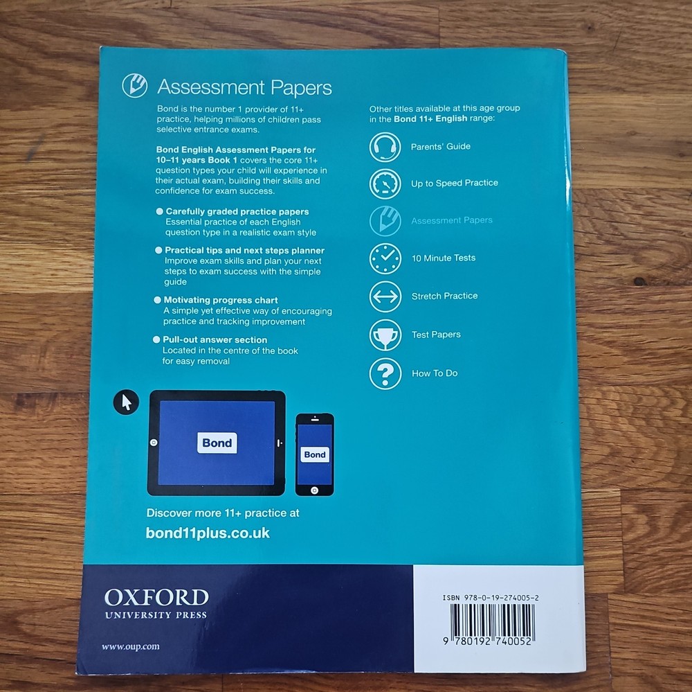 Bond 11+: English Assessment Papers