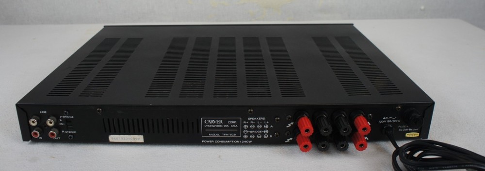 CARVER TFM-6CB POWER AMPLIFIER