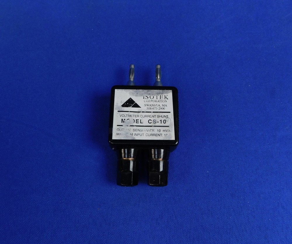 IsoTek CS-10 Voltmeter Current Shunt Input