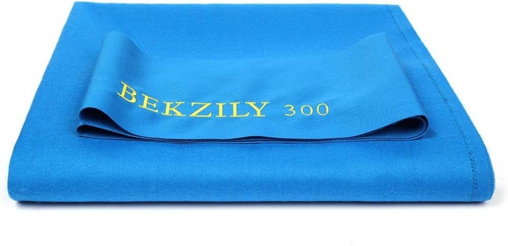 Durable Blue Pool Table Cloth Set 9 ft - Fast Rolling Smooth Surface Technology