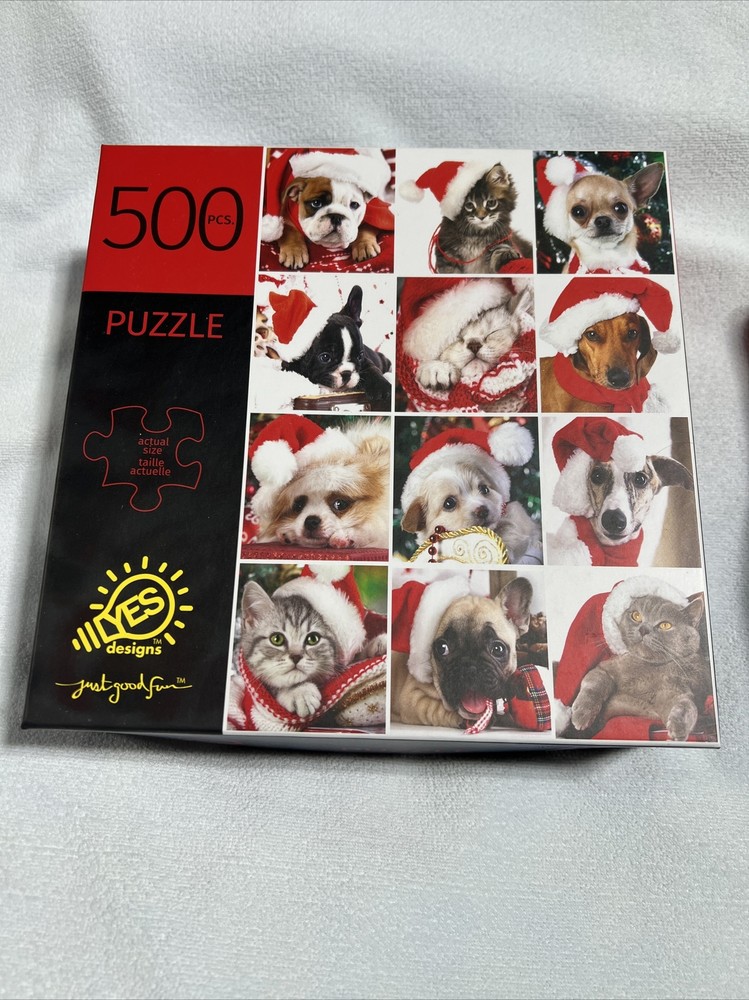 500 Piece Puppy Puzzle 2 Pack