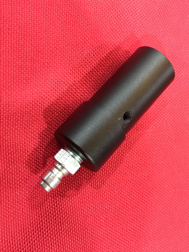 Hammer7 Straight - Center NPT - With QD