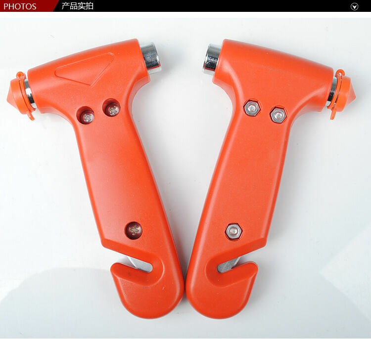 Multi-function Emergency Safety Hammer Car Window Seat Safety Belt Cutter Tool