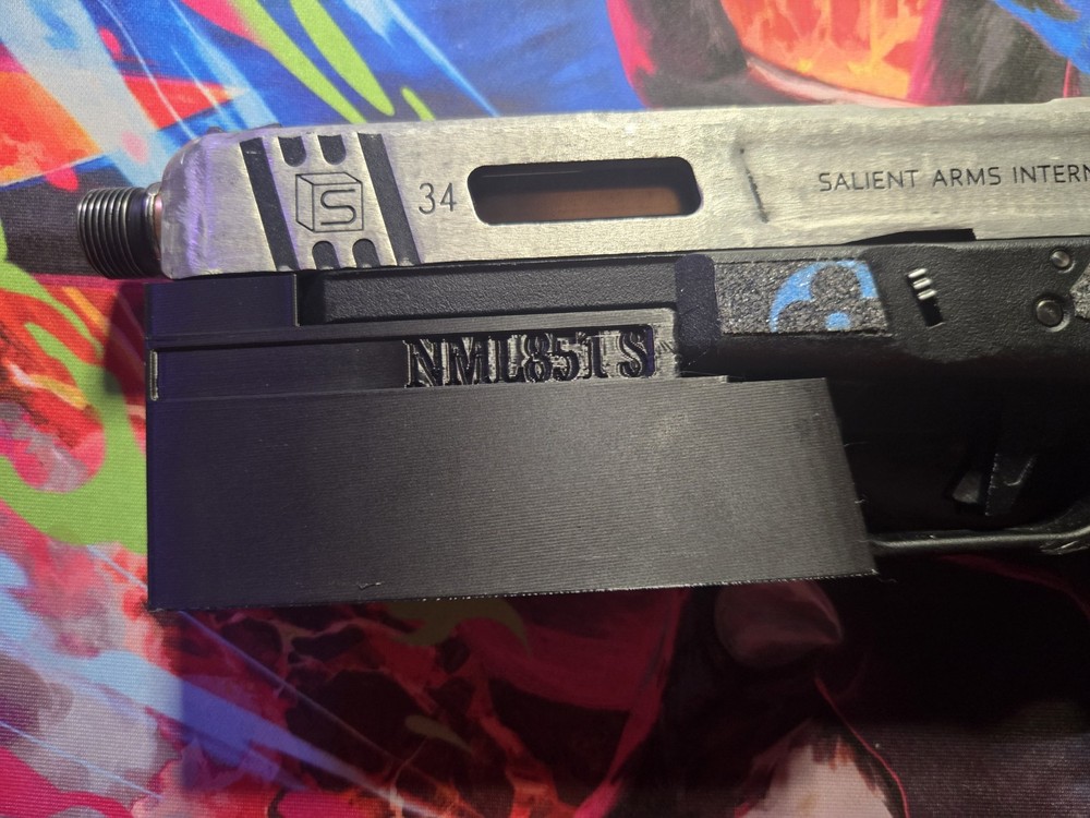 [3D BRO] CYBERTEK RAIL ON SYSTEM FURNITURE BASIC (Emg G34 SAI Blu)