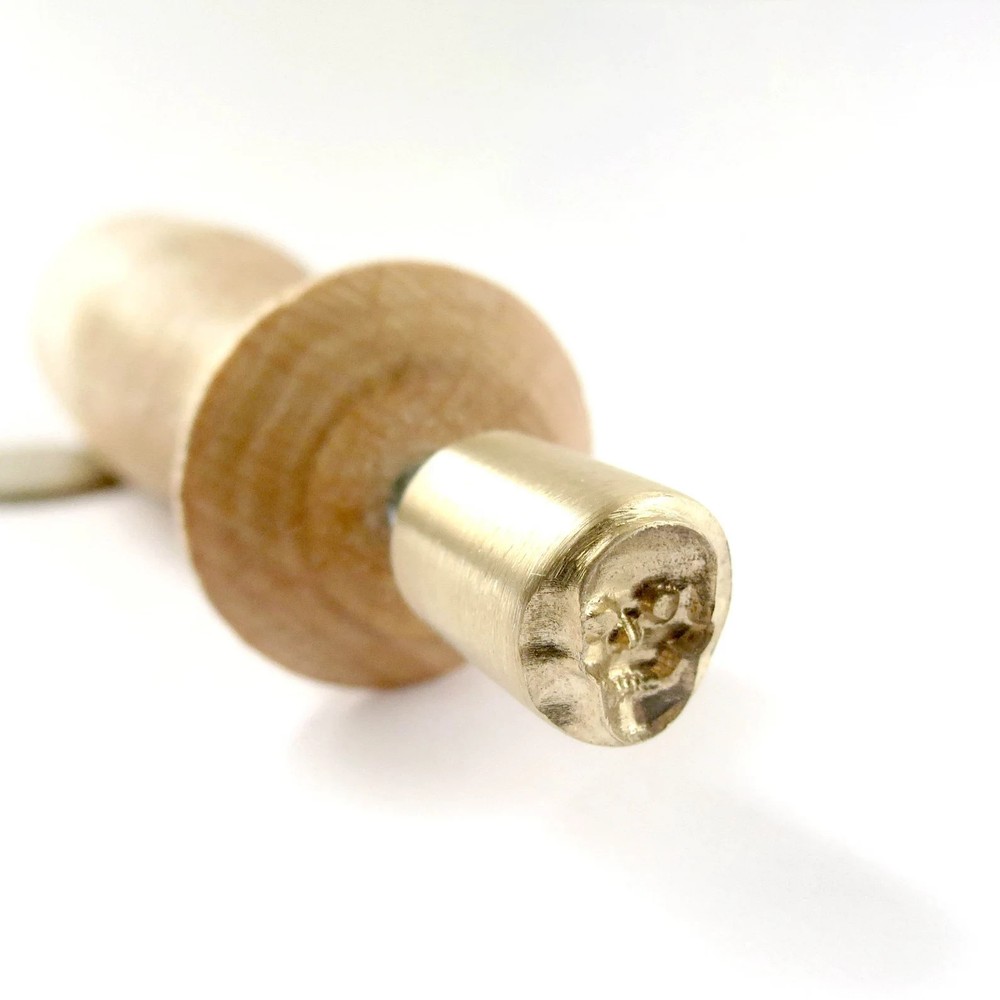 Skull Stamp for Glass Beads Making
