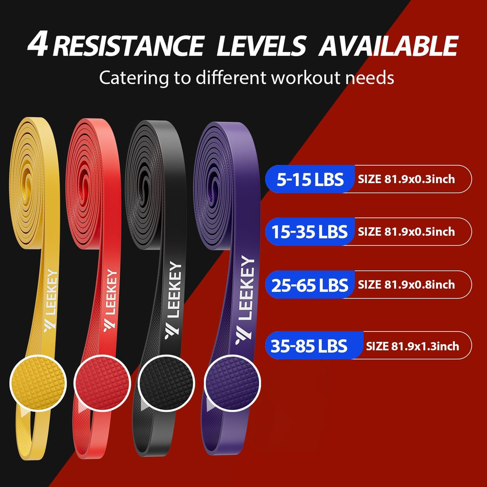 Resistance Bands, Exercise Bands Pull up Assist Bands - Workout Bands Set