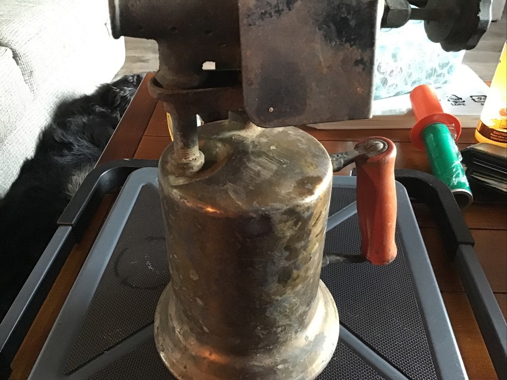 Clayton & Lambert Blow Torch Model A 2827 Working Solid Healey Brass