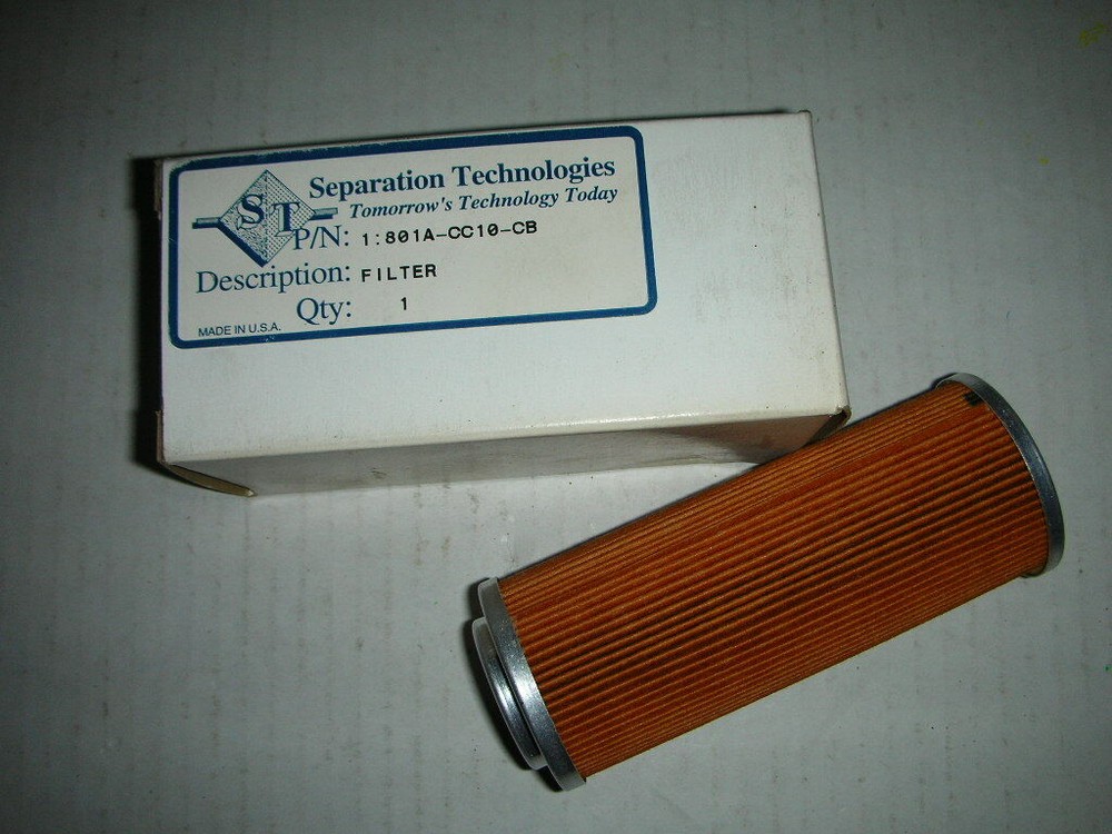 Separation Technologies 801A-CC10-CB Filter NOS!! 1-Pc.