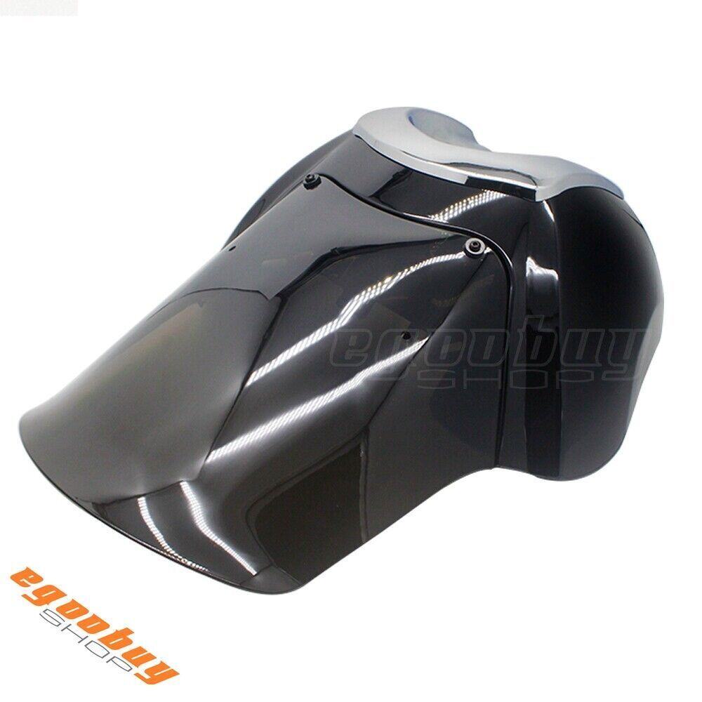 Headlight Fairing Windshield & Bracket Mount For Harley Softail FXBB FXBBS FXST