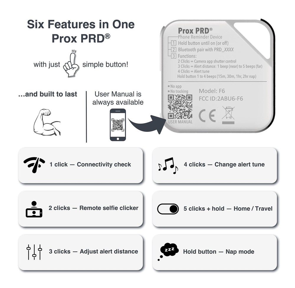 Prox PRD - Phone Separation Alert Device | Stop Forgetting or Leaving Phone B...