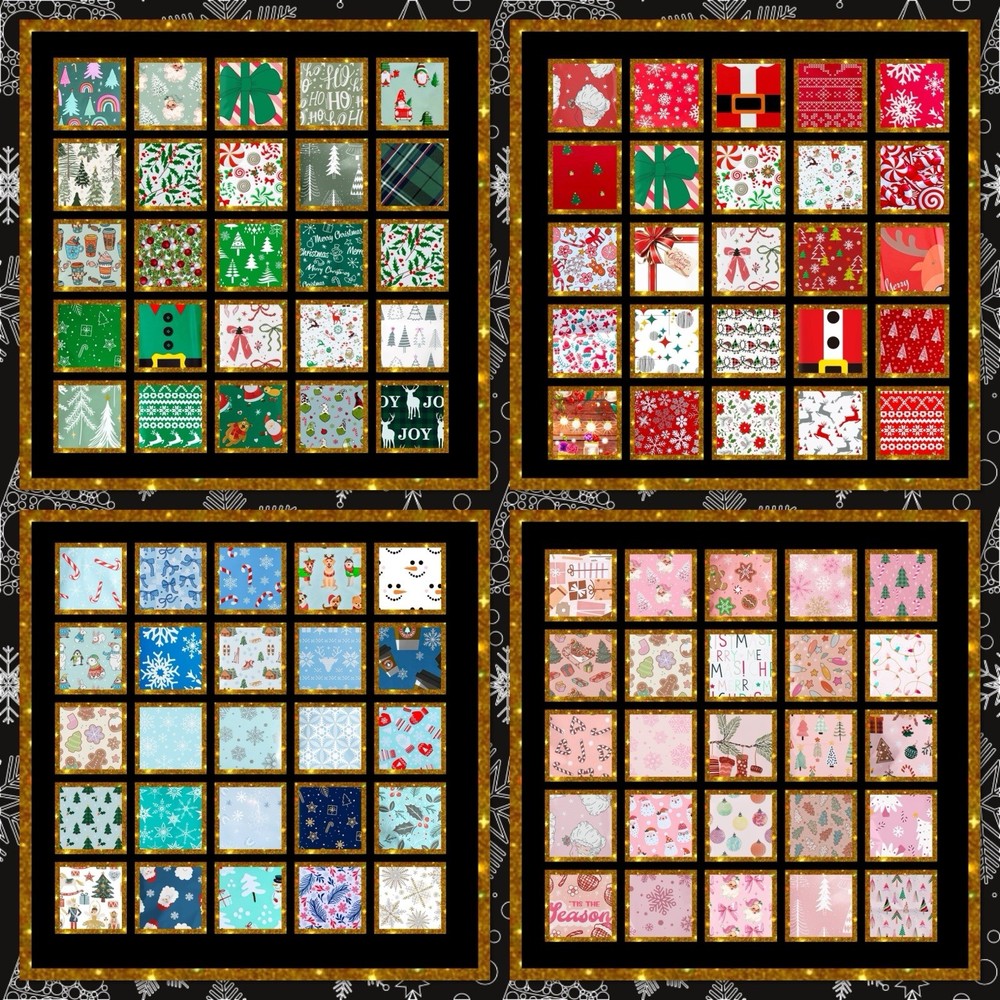 Poly Mailers Christmas Size Assortment