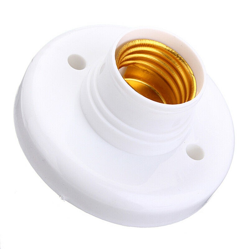 E27 Screw Cap Socket Light Bulb Holder Fitting Light Lamp Stand/Base 1/2/4Pcs
