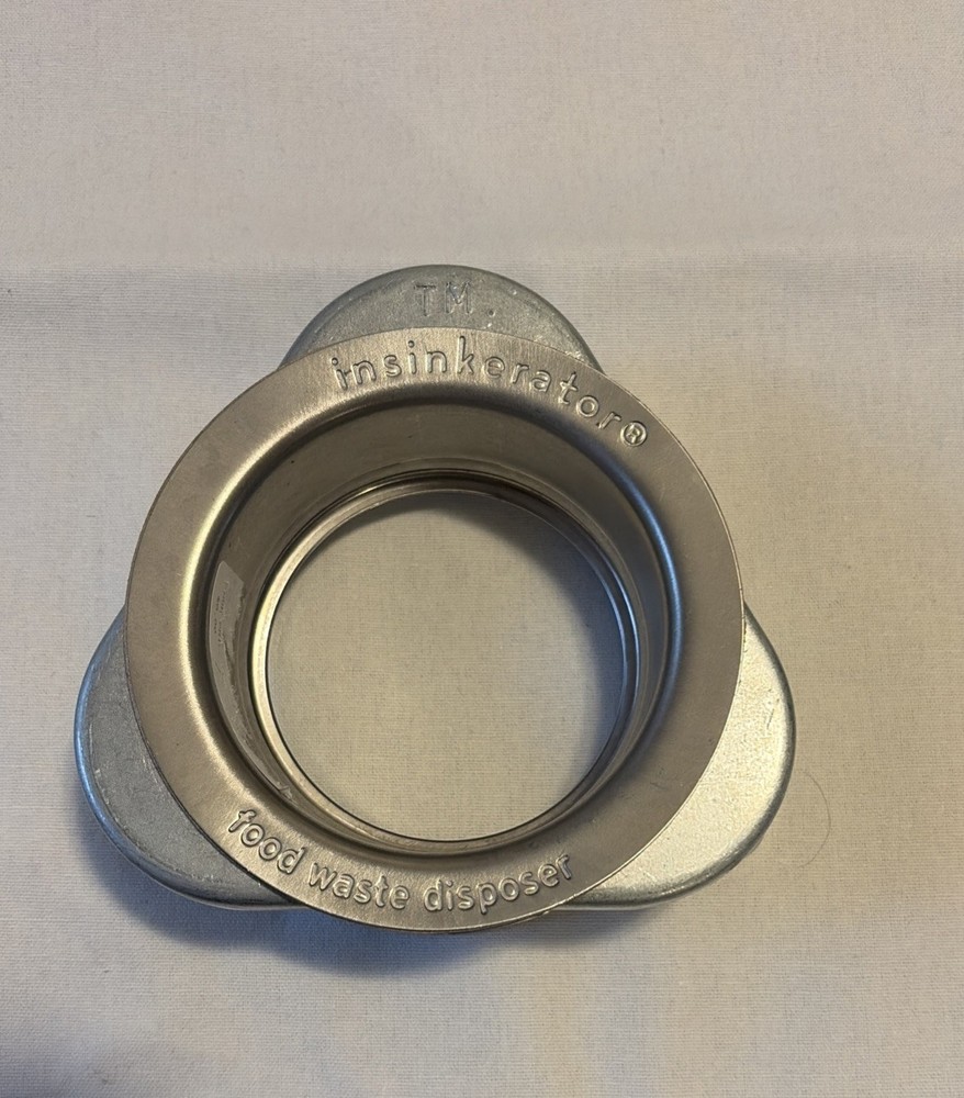 New InSinkErator Garbage Disposal Sink Drain Adapter Locking Flange No Box