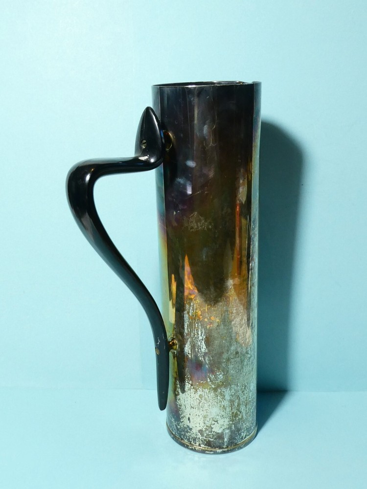 Mid Century Silver Plate Martini Pitcher Donald Colflesh for Gorham 11"