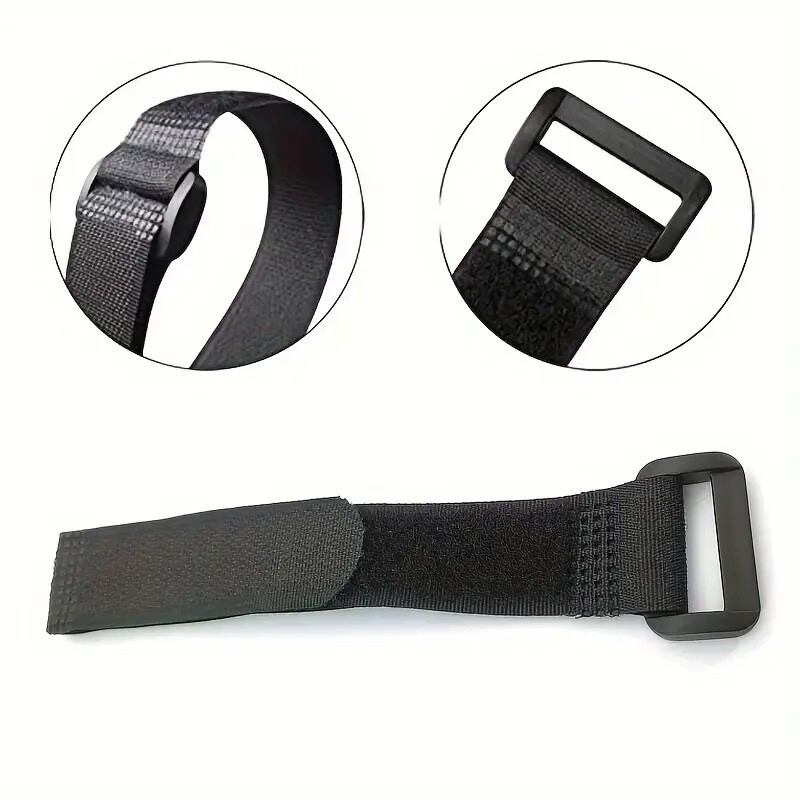 10-Cable Straps Reusable Adjustable Multi-Purpose Fasteners Connectable vlcro