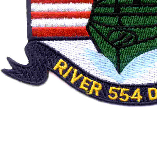 RIVDIV 554 River Division Patch Flag