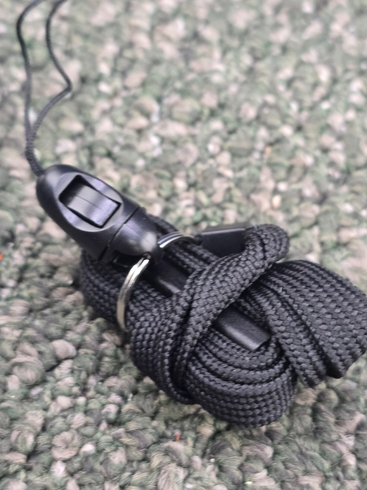 Sixpanica 2-Way Wireless Personal Panic Transmitter Black For ADT Command System