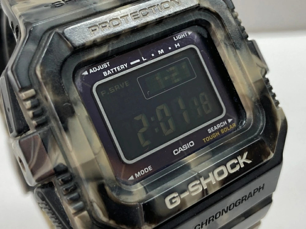 Secondhand G Shock G SHOCK CASIO Casio jamming color tough solar shock resistant