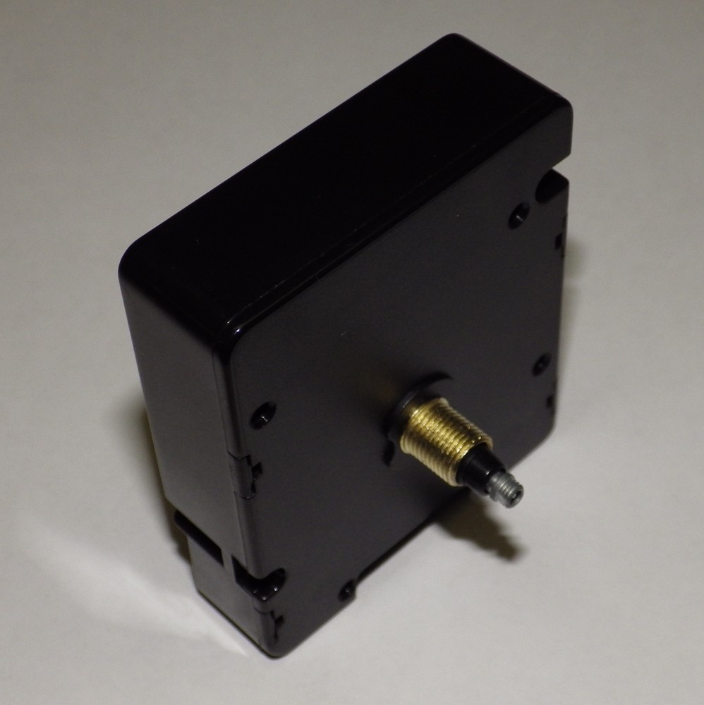 Atomic Radio Controlled Clock Movement 1/4" Dial Quartex Self Setting SPADE HAND