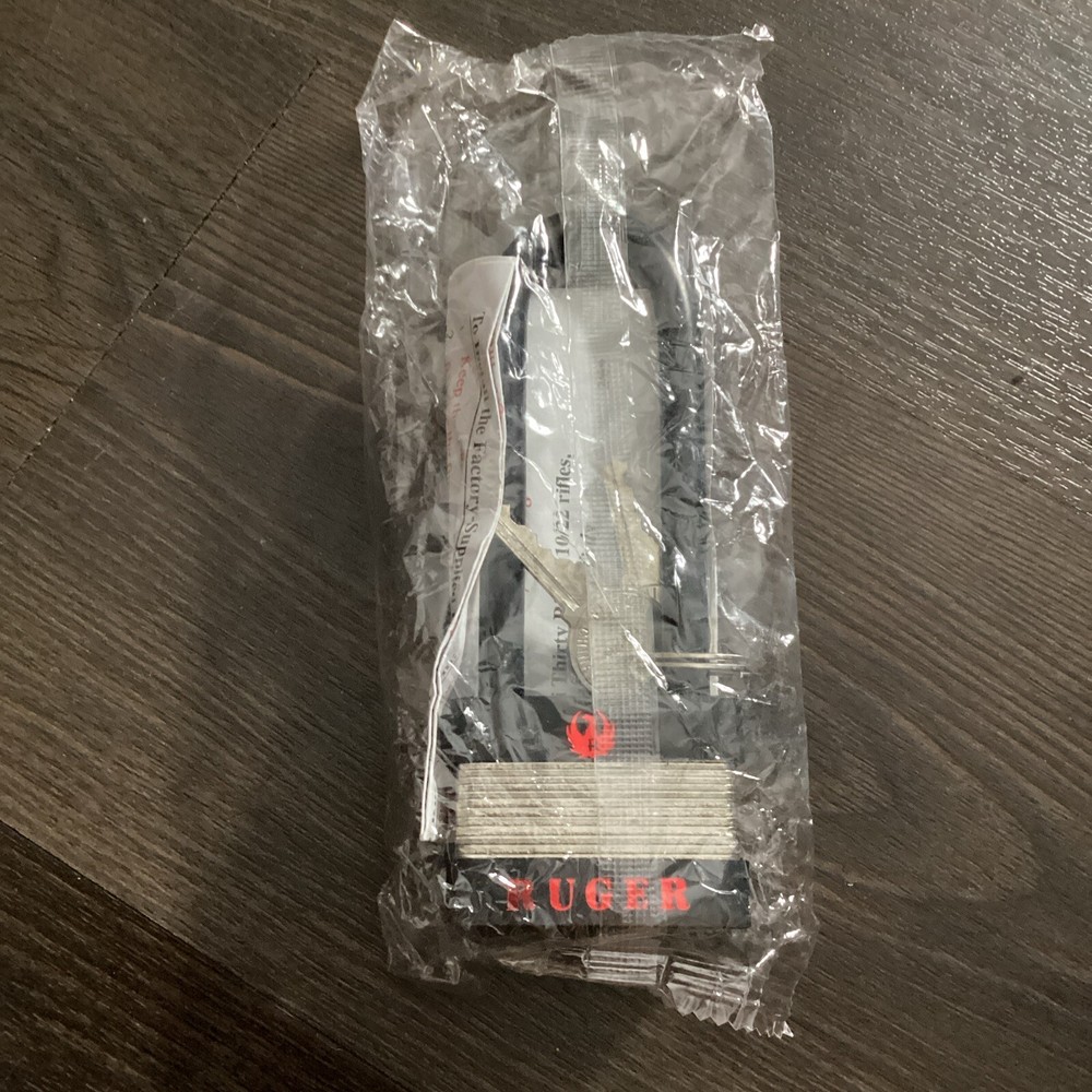 Ruger trigger lock with keys