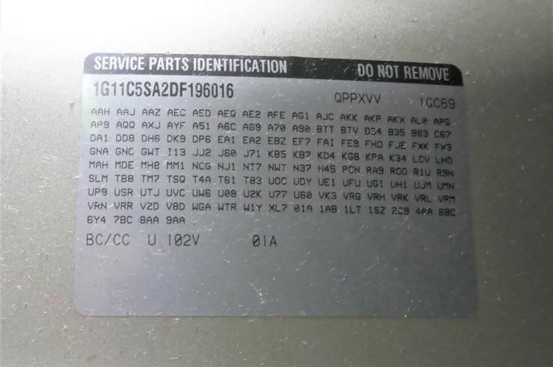 Camera/Projector Camera Rear View Fits 11-15 VOLT 2025821