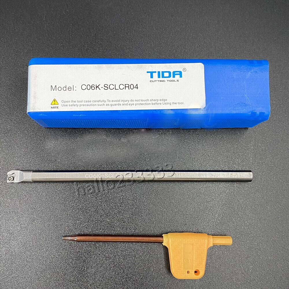 C06K-SCLCR04 6×125mm Solid carbide shock tool Shockproof hole turning For CCMT04