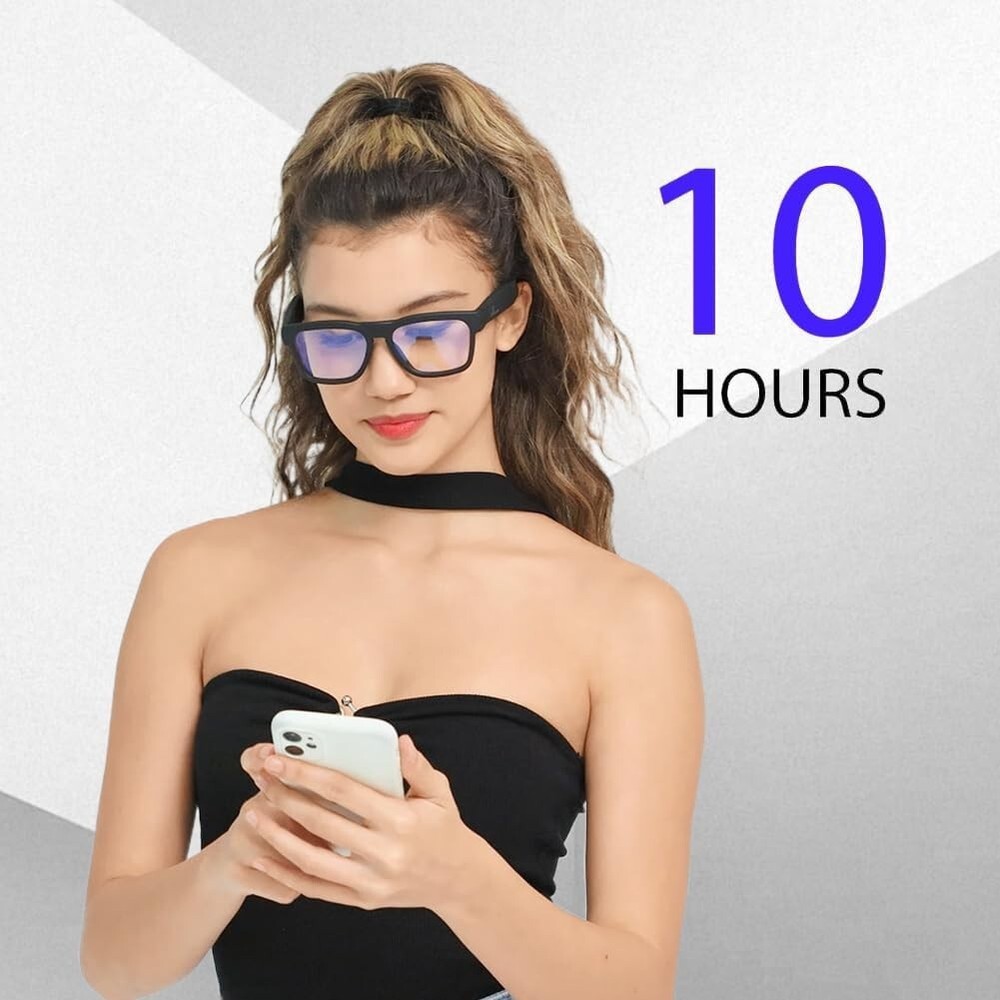 OhO Smart Glasses: Polarized Bluetooth Shades with UV Protection & Voice Control