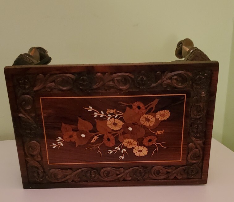 Antique Step Stool Professionally Restored To A Mint Condition