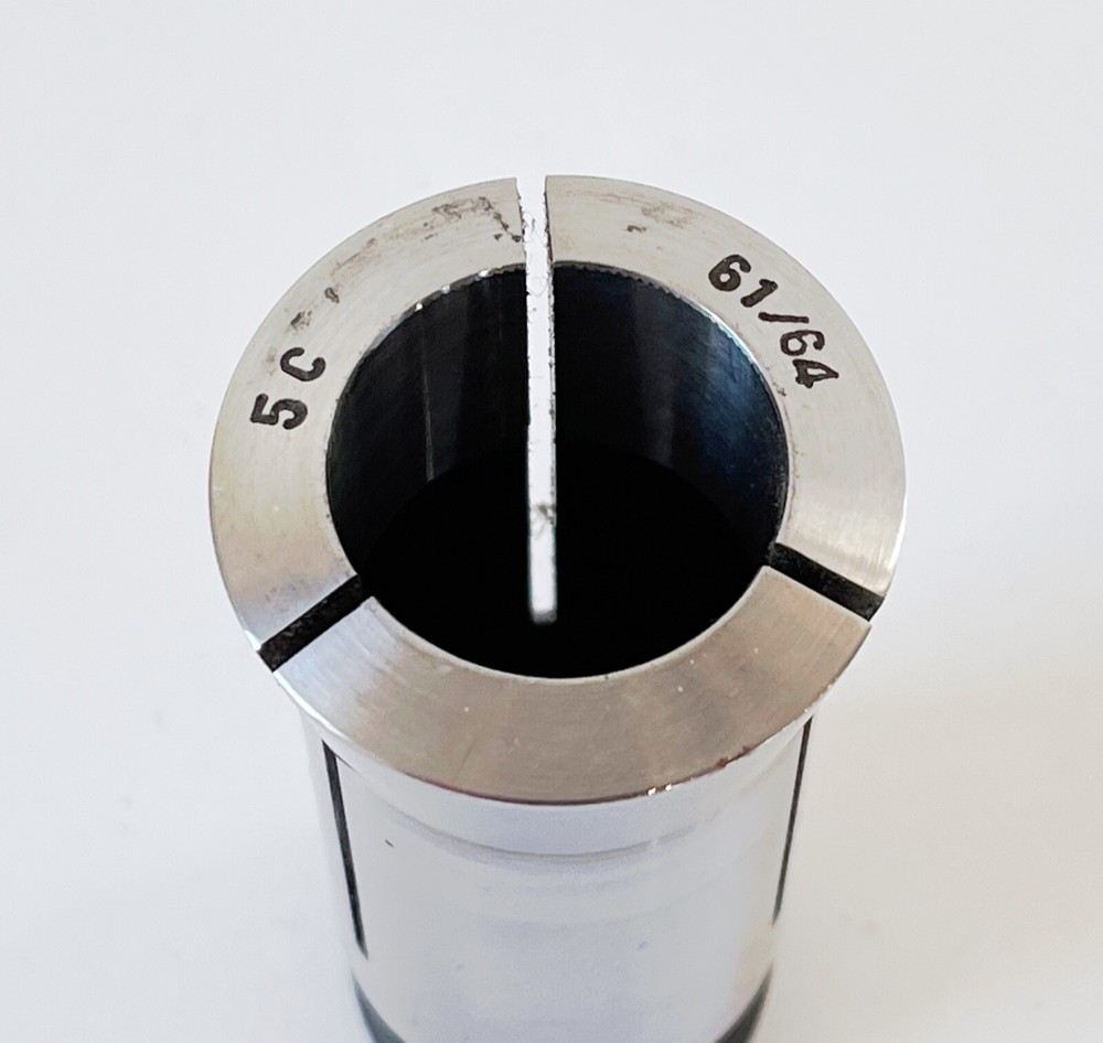 61/64" 5C Round Collet External & Internal Threads 0.9531"