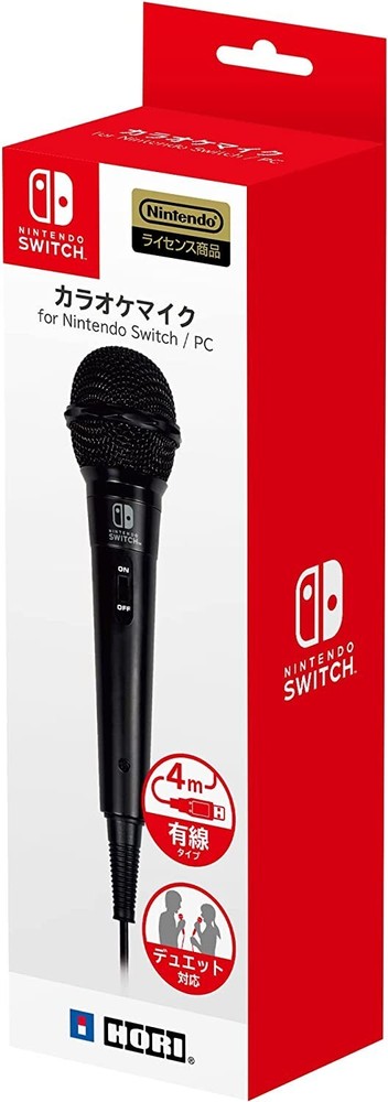 HORI Karaoke microphone for Nintendo Switch