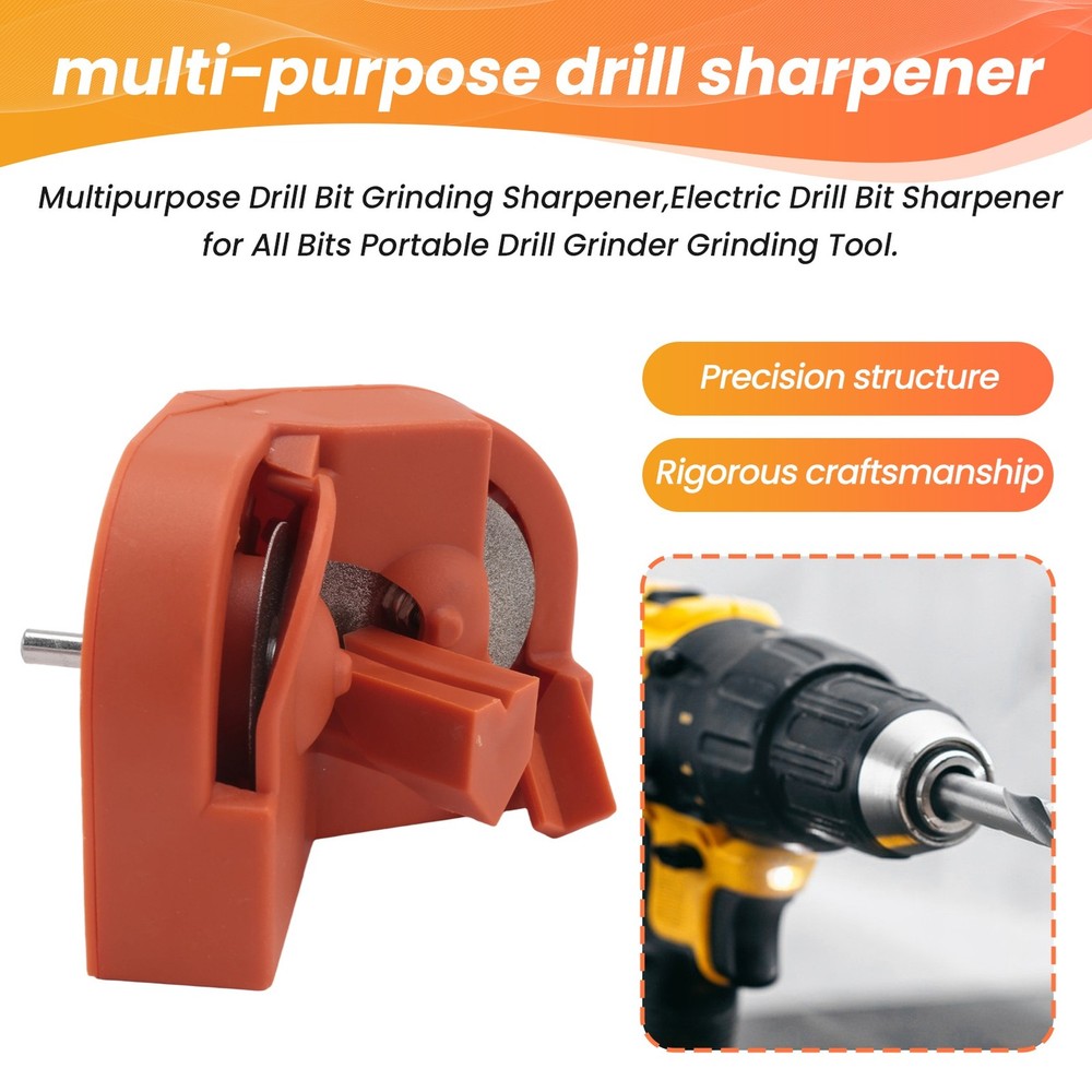 Multipurpose Drill Bit Grinding Sharpener,Electric Drill Bit Sharpener for 7210