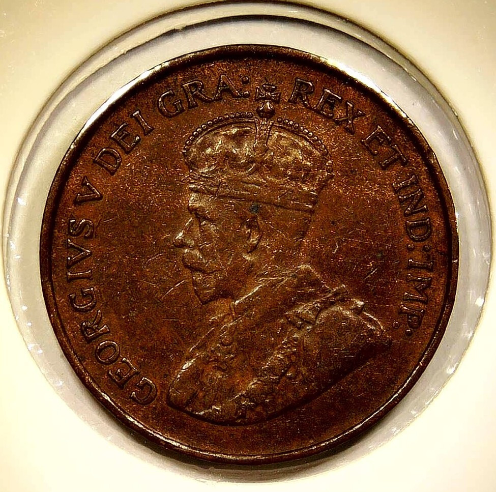1920 Canada Small Cent King George V
