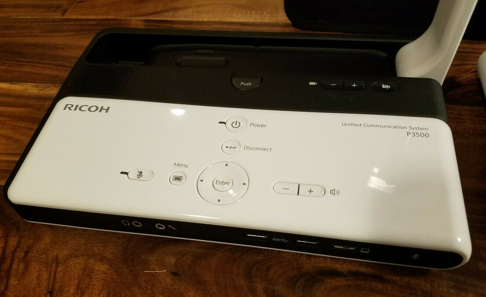 (2) Ricoh P3500 - Web Based Portable Video Conferencing Appliance Communication