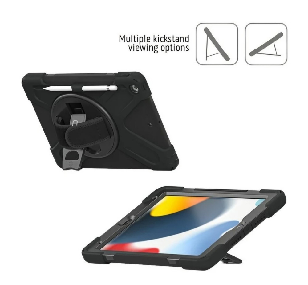 CODi Rugged Carrying Case For Apple iPad 5th & 6th Generation, 9.7 Inches